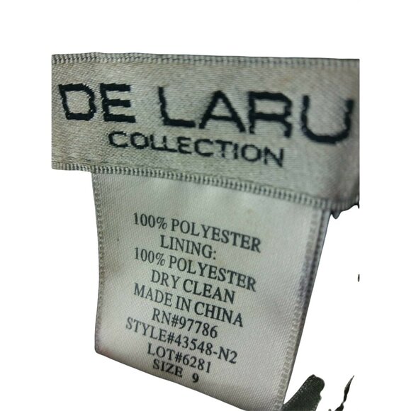 Whimsy Elegant Black Strapless Dress Size 9 Glitter Tulle Barbie Cocktail Formal - Picture 6 of 6